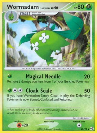 Wormadam Plant Cloak - 49/106 [Arceus] Reverse Holofoil
