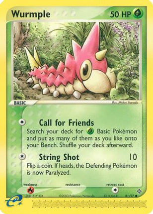 Wurmple - 81/97 [Dragon]