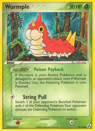 Wurmple - 70/null [Legend Maker] Reverse Holofoil