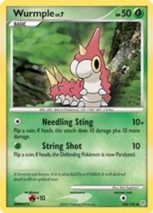 Wurmple - 104/130 [Diamond and Pearl] Reverse Holofoil