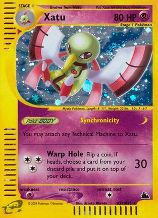 Xatu (H32) - H32/144 [Skyridge] Holofoil