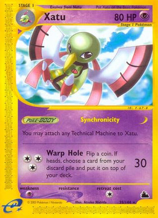 Xatu (35) - 35/144 [Skyridge] Reverse Holofoil