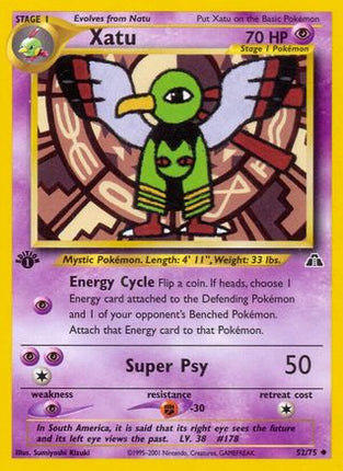 Xatu - 52/75 [Neo Discovery] 1st Edition