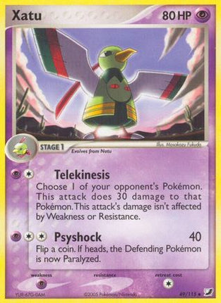 Xatu - 49/115 [Unseen Forces] Reverse Holofoil