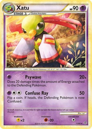 Xatu - 11/106 [Unleashed] Reverse Holofoil