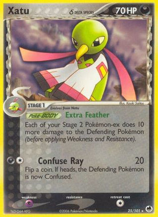 Xatu (Delta Species) - 25/106 [Dragon Frontiers] Reverse Holofoil