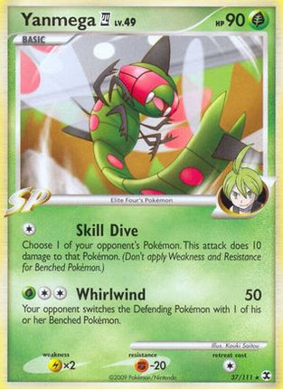 Yanmega E4 - 37/106 [Rising Rivals] Reverse Holofoil