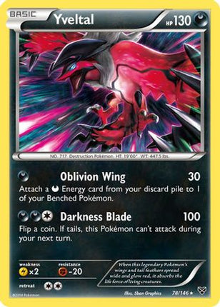 Yveltal - 78/106 [XY Base Set]