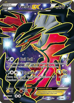 Yveltal EX (144 Full Art) - 144/106 [XY Base Set] Holofoil