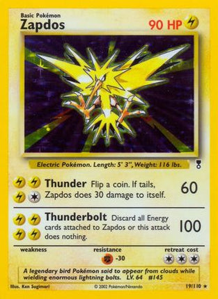 Zapdos - 19/110 [Legendary Collection] Reverse Holofoil