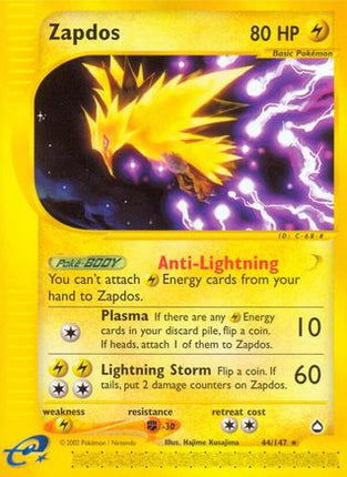 Zapdos - 44/147 [Aquapolis]