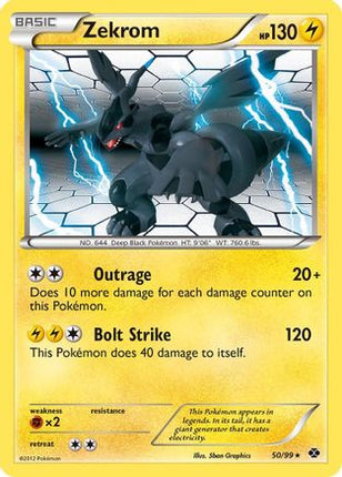 Zekrom - 50/99 [Next Destinies] Reverse Holofoil