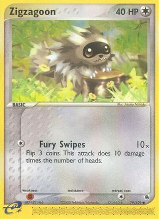Zigzagoon - 79/109 [Ruby and Sapphire]