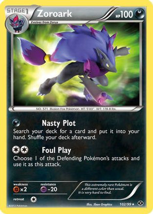 Zoroark - 102/99 [Next Destinies] Holofoil
