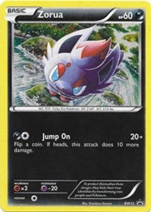 Zorua - BW12 - null/null [Black and White Promos] Holofoil