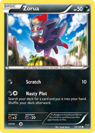 Zorua - 72/106 [XY Base Set]