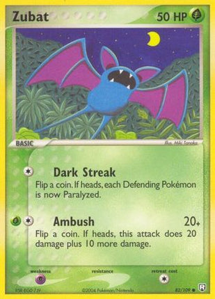 Zubat - 82/109 [Team Rocket Returns] Reverse Holofoil
