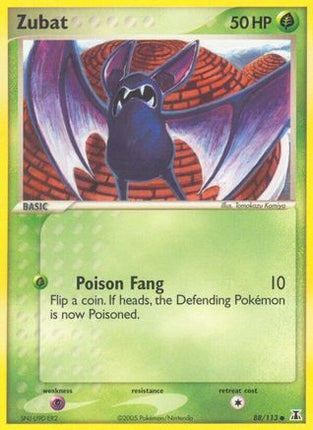 Zubat - 88/113 [Delta Species] Reverse Holofoil