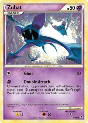 Zubat - 70/106 [Unleashed] Reverse Holofoil