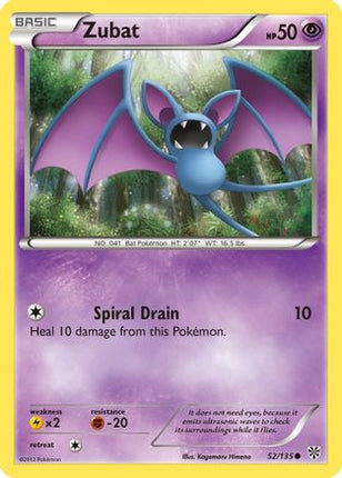 Zubat (52) - 52/108 [Plasma Storm]