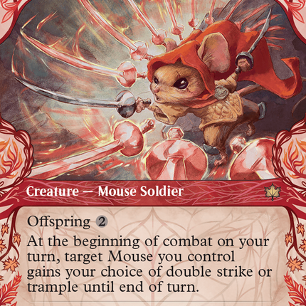 Manifold Mouse (Showcase) [Bloomburrow] Foil