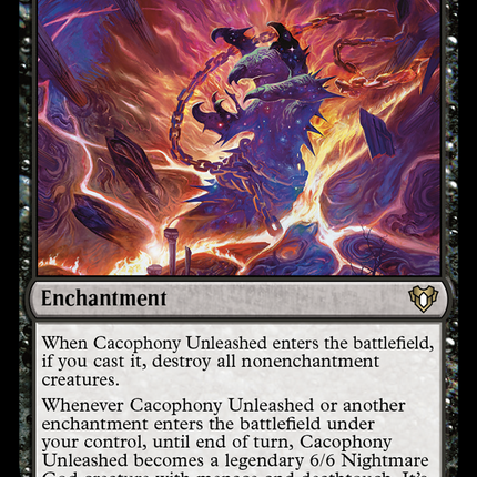Cacophony Unleashed [Commander Masters]