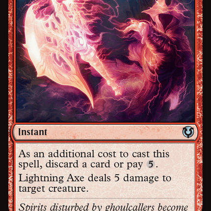 Lightning Axe [Innistrad Remastered] Foil