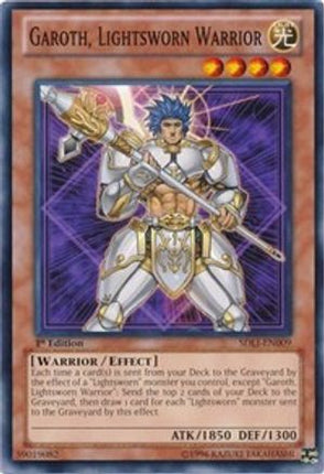 Garoth, Lightsworn Warrior (Common / Short Print) [SDLI-EN009] Structure Deck: Realm of Light 1st Edition