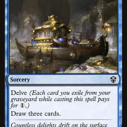 Treasure Cruise [Commander 2021]