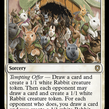Tempt with Bunnies [Bloomburrow Commander]