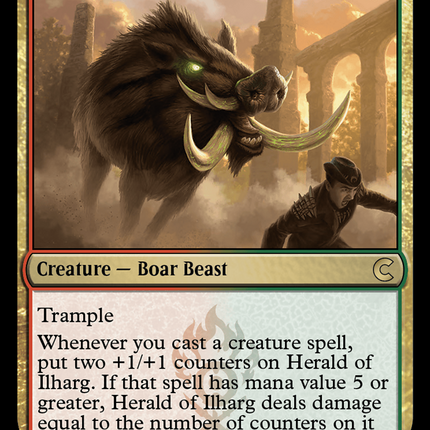Herald of Ilharg [Ravnica: Clue Edition]