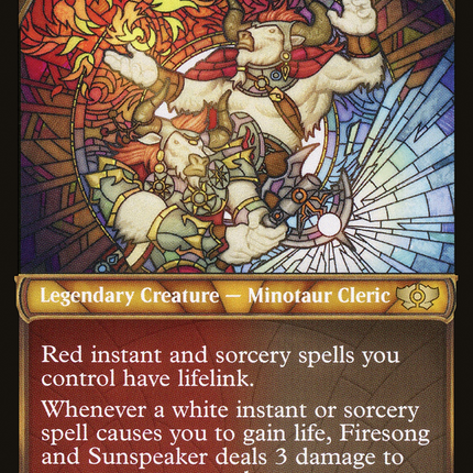Firesong and Sunspeaker (Showcase) [Multiverse Legends]