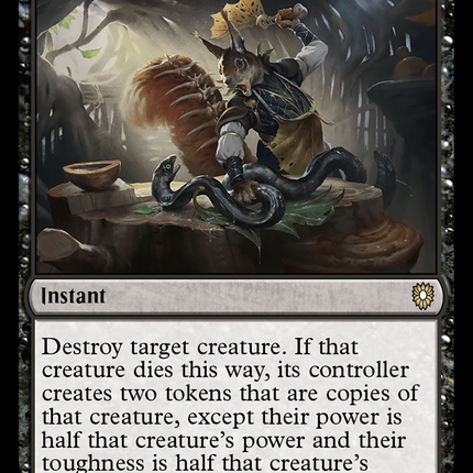 Saw in Half [Bloomburrow Commander]