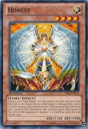 Honest (Common / Short Print) [SDLI-EN016] Structure Deck: Realm of Light 1st Edition
