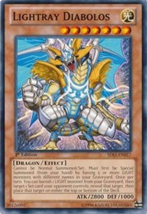 Lightray Diabolos (Common / Short Print) [SDLI-EN017] Structure Deck: Realm of Light 1st Edition