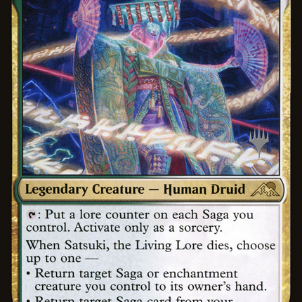 Satsuki, the Living Lore [Kamigawa: Neon Dynasty Promos]