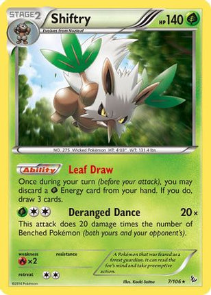 Shiftry - 7/106 [XY - Flashfire] Holofoil