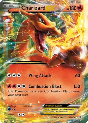 Charizard EX (12) - 12/106 [XY - Flashfire] Holofoil