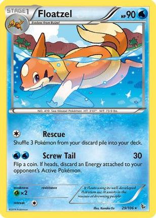 Floatzel - 29/106 [XY - Flashfire]