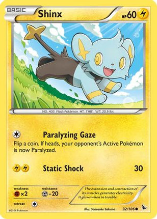 Shinx - 32/106 [XY - Flashfire] Reverse Holofoil