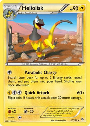 Heliolisk - 37/106 [XY - Flashfire]