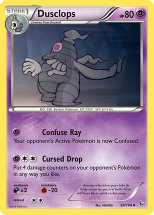 Dusclops - 39/106 [XY - Flashfire] Reverse Holofoil