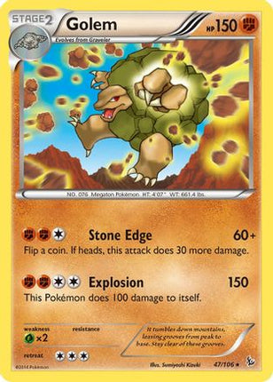 Golem - 47/106 [XY - Flashfire]