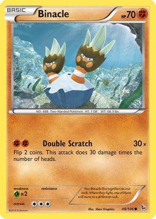 Binacle - 48/106 [XY - Flashfire]