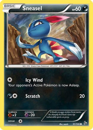 Sneasel (51) - 51/106 [XY - Flashfire]