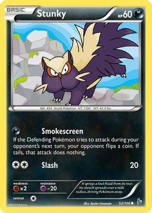 Stunky (53) - 53/106 [XY - Flashfire]