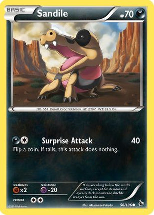 Sandile - 56/106 [XY - Flashfire]