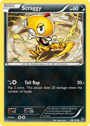 Scraggy - 58/106 [XY - Flashfire]