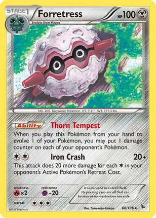 Forretress - 60/106 [XY - Flashfire] Reverse Holofoil