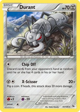 Durant - 61/106 [XY - Flashfire]